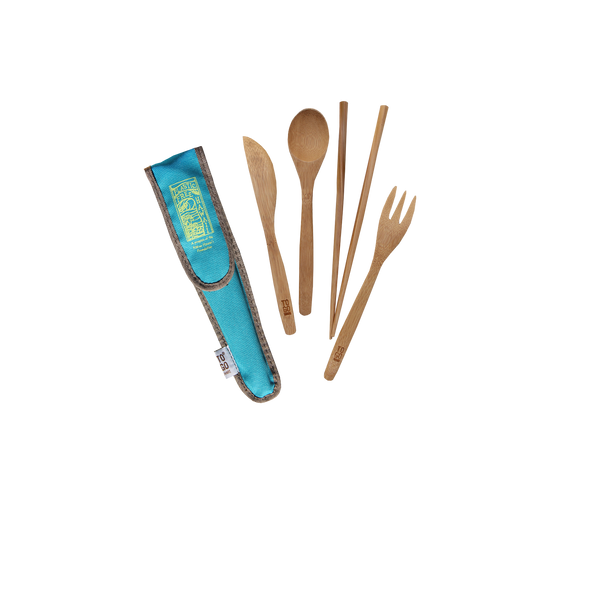 Plastic Free Hawaii Bamboo Utensil Set
