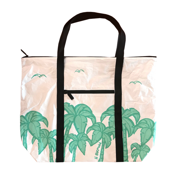 Plastic Free Hawaii Aloha Collection Zippered Tote Bag